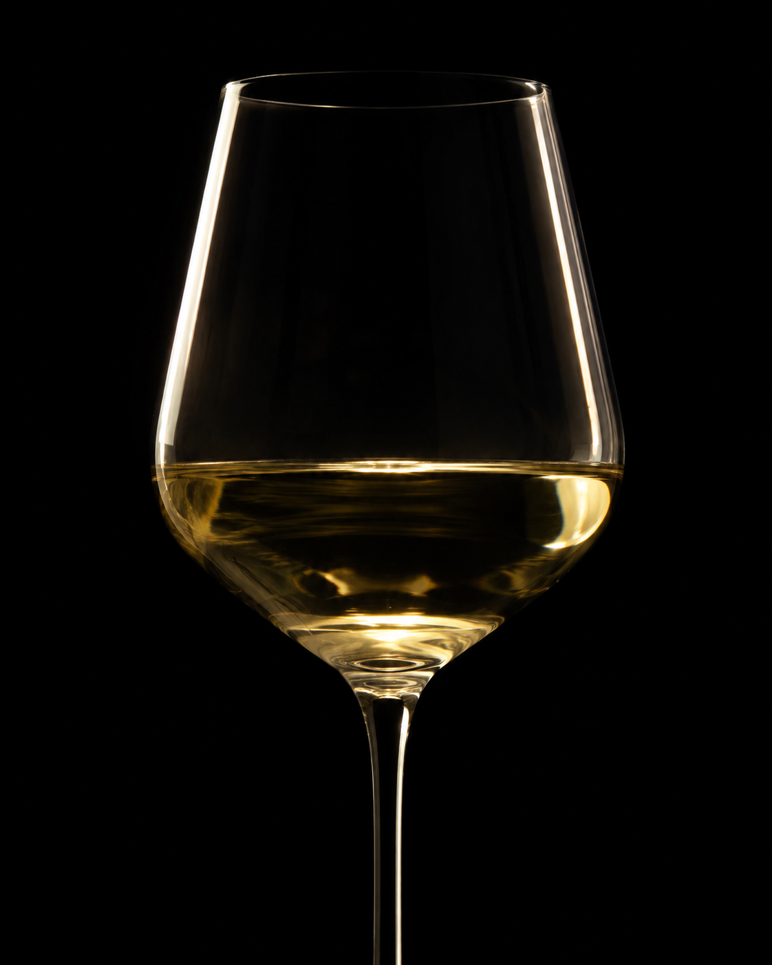 Chardonnay in a glass
